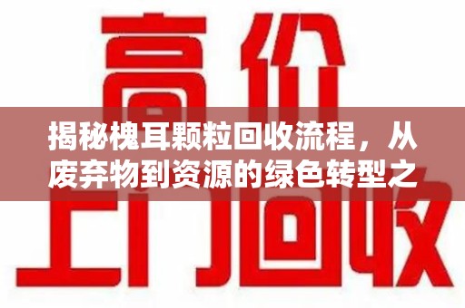 贵阳揭秘槐耳颗粒回收流程，从废弃物到资源的绿色转型之路