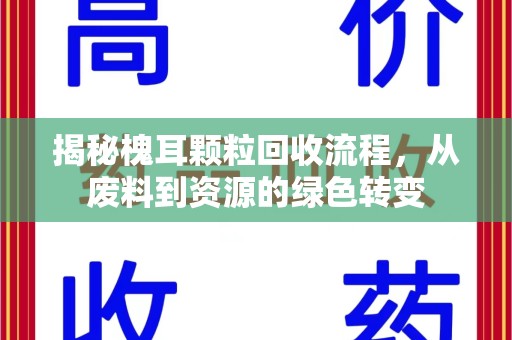 贵阳揭秘槐耳颗粒回收流程，从废料到资源的绿色转变